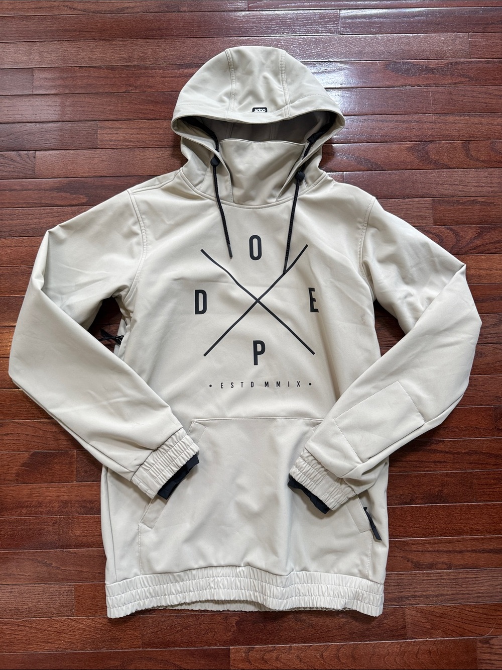 Dope Yeti Ski/Snowboard Hoodie Jacket